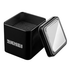 Коробка для часов Skmei English Tin Box Black 1000-0246