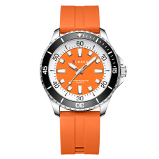 Curren 8448 Silver-Orange