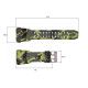 Ремінець для годинника Skmei 1968 green camo 1051-0536