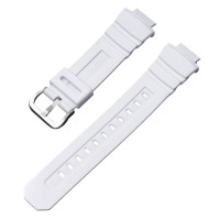 Ремінець для Casio G-Shock AW-282B/590/591/5230, AWG-M100/M101, G-7700/7710 White Silver