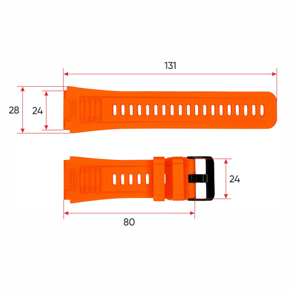 Ремінець для смарт годинника NX8 Orange
