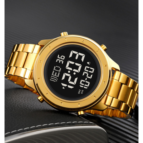 Skmei 1864SGDBK Gold-Black Steel