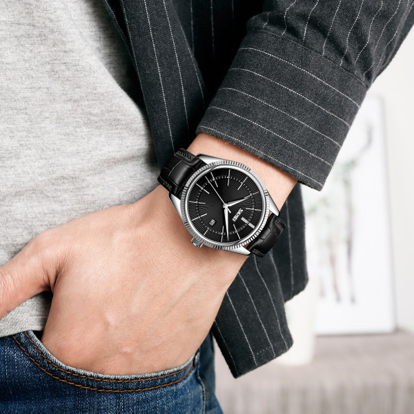 Skmei 9298SIBKBK Silver Black-Black