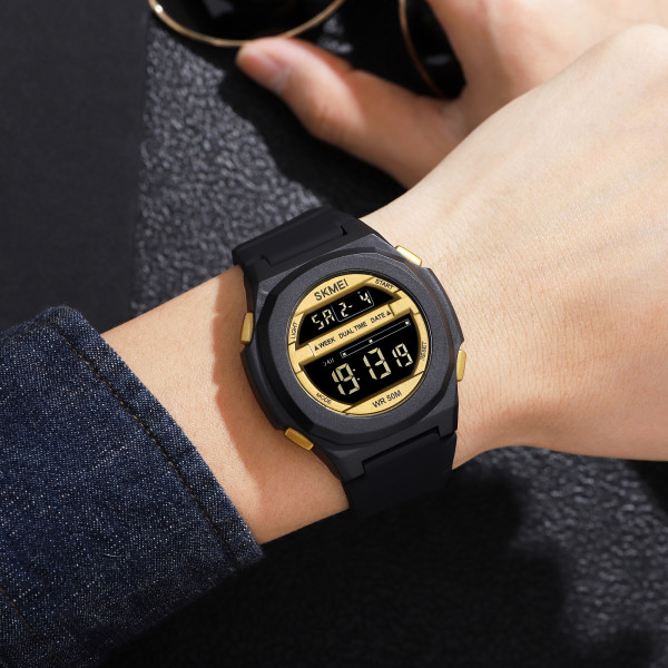 Skmei 1821BKGD Black-Gold