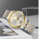 Skmei 9319TGDSI Silver-Gold-Silver