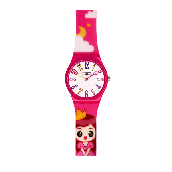 Дитячий годинник Better 012 Princess Pink-White