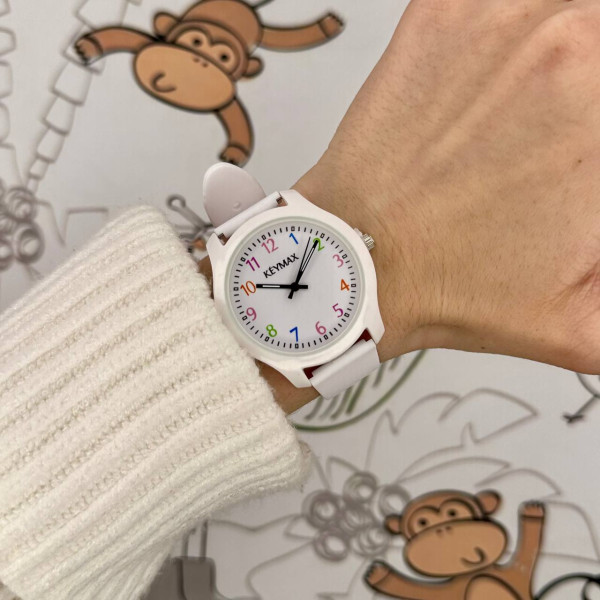 Дитячий годинник Better Keymax White