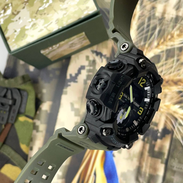 Годинник наручний Patriot 004AGTPO Поліція Зелені  + Коробка
