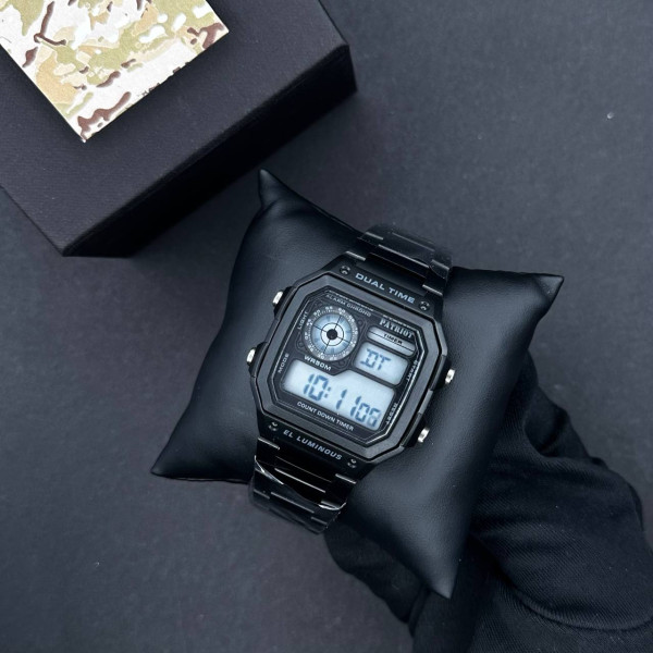 Годинник наручний Patriot 011BK Black
