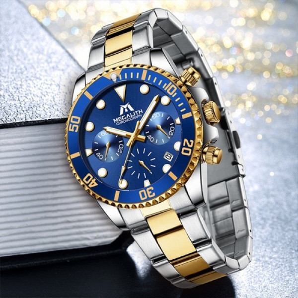Megalith 8601 Silver-Gold-Blue