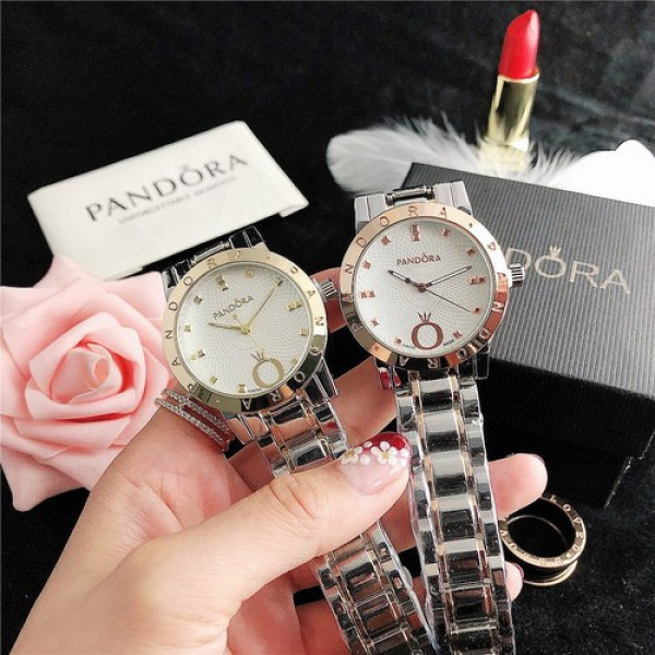 Pandora 7287FD Silver-Gold-White