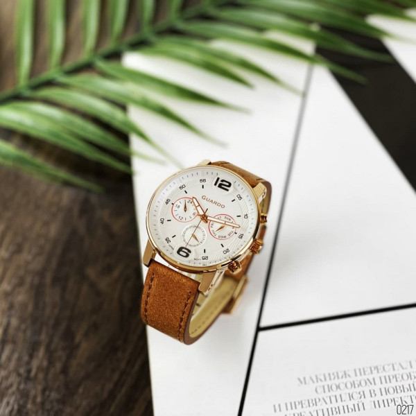 Guardo 12432(1)-5 Brown-Cuprum-White