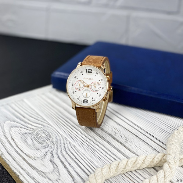 Guardo 12432(1)-5 Brown-Cuprum-White