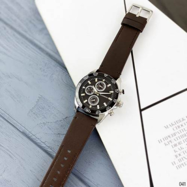 Guardo 11458(1)-4 Dark Brown-Silver-Black