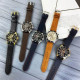Guardo 11458(1)-4 Dark Brown-Silver-Black
