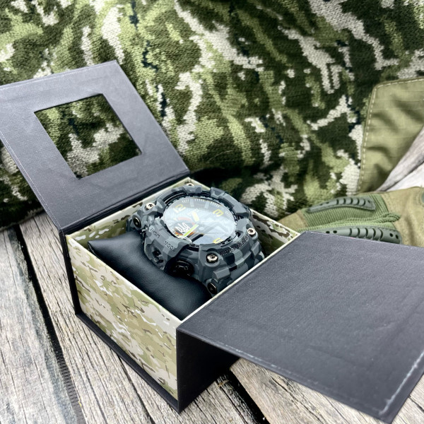 Коробка для годинника з квадратом Camo 1000-0253