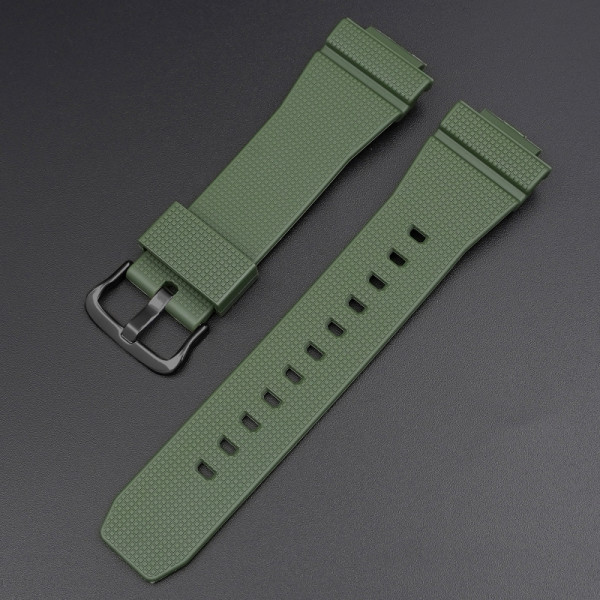 Ремінець для Casio G-Shock GM-2100/GA2100 Army Green Black