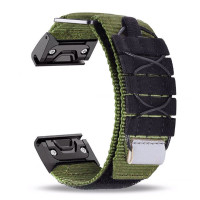 Ремінець для годинника Nylon Pro for Garmin Army Green 22 мм