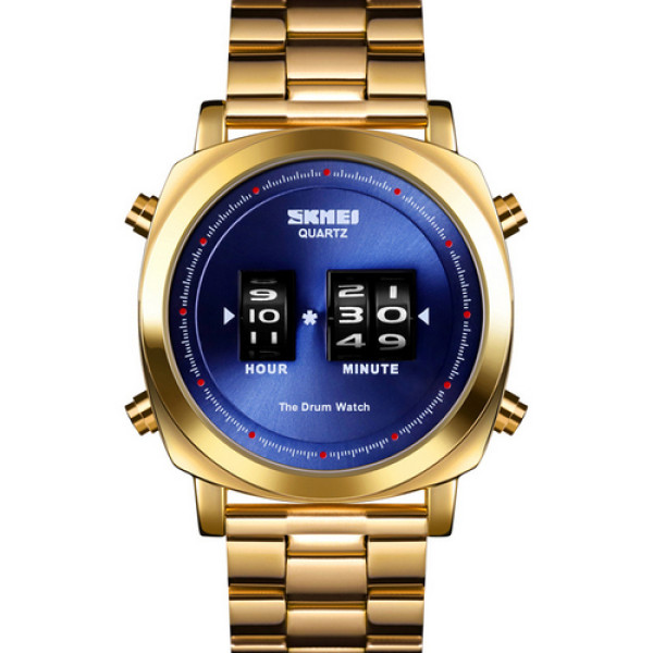Наручний годинник Skmei 1531 Gold-Blue, 1080-0359, Skmei