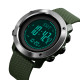 Skmei 1418AG  Army Green + Compass, 1080-0840, Skmei