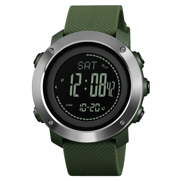 Skmei 1418AG  Army Green + Compass, 1080-0840, Skmei