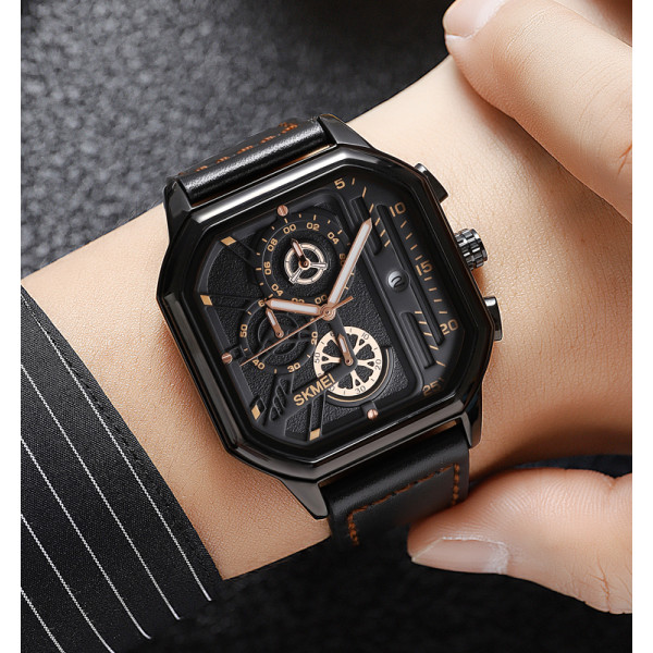 Skmei 1963BKRG Black-Rose-Gold
