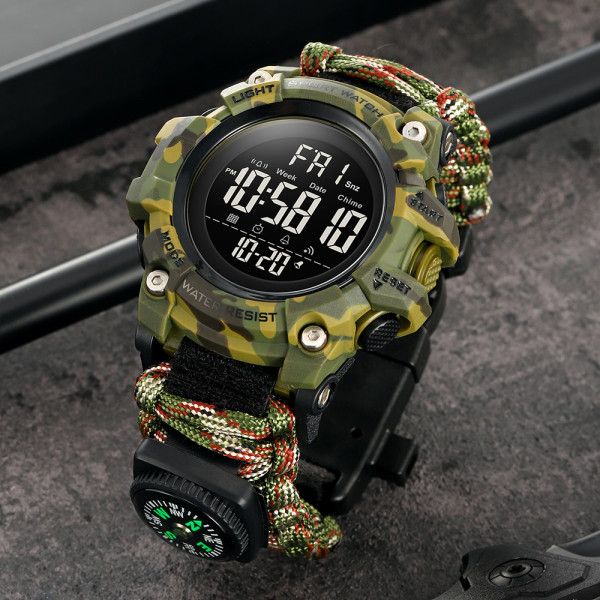 Skmei 1384NCMAG Camo Green