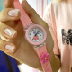 Дитячий годинник Better 005 Flowers Light Pink-White
