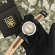 Годинник наручний Patriot 017BKBK Тризуб золото All Black