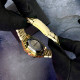 Годинник наручний Patriot 017 Тризуб Золото Gold-Black Steel