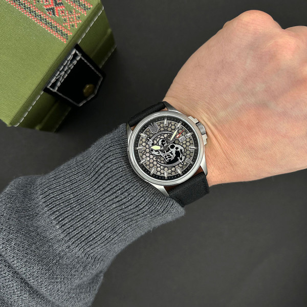 Годинник наручний Awarder Cossack Black-Black Automatic 10ATM