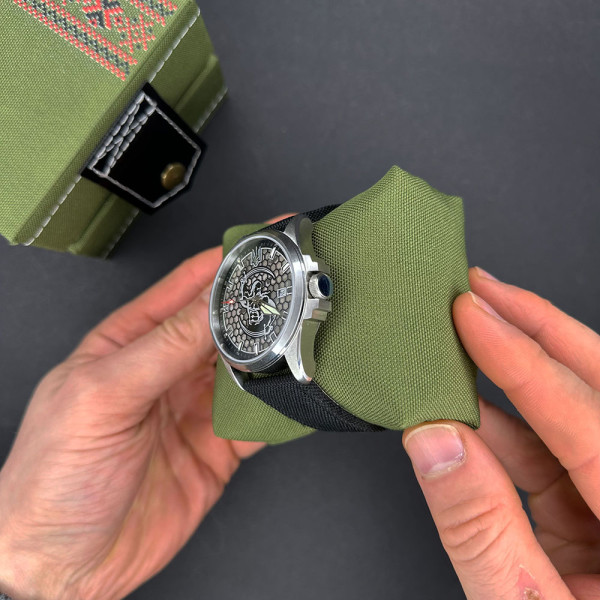 Годинник наручний Awarder Cossack Black-Black Automatic 10ATM