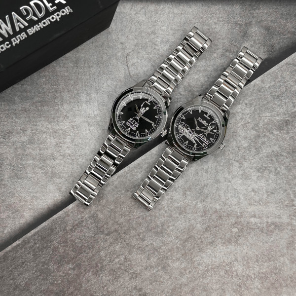 Жіночий годинник Awarder 035 Київ I Silver-Black