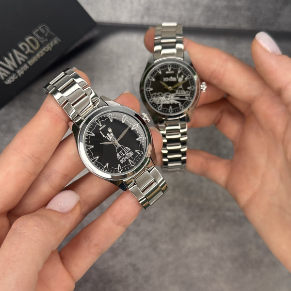 Женские часы Awarder 035 Киев II Silver-Black