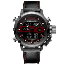 Megalith 8051M Black-Dark Gray-Red