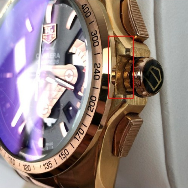TAG Heuer Grand Carrera Calibre 36 RS Steel Gold-Black