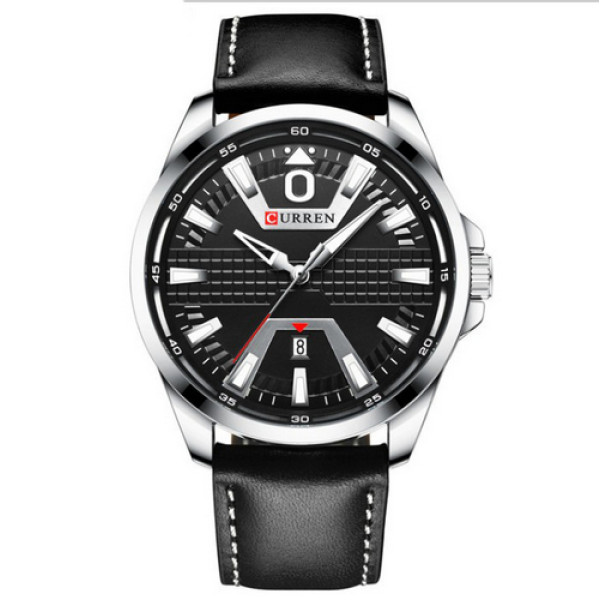 Curren 8379 Silver-Black, 1008-0239, Curren