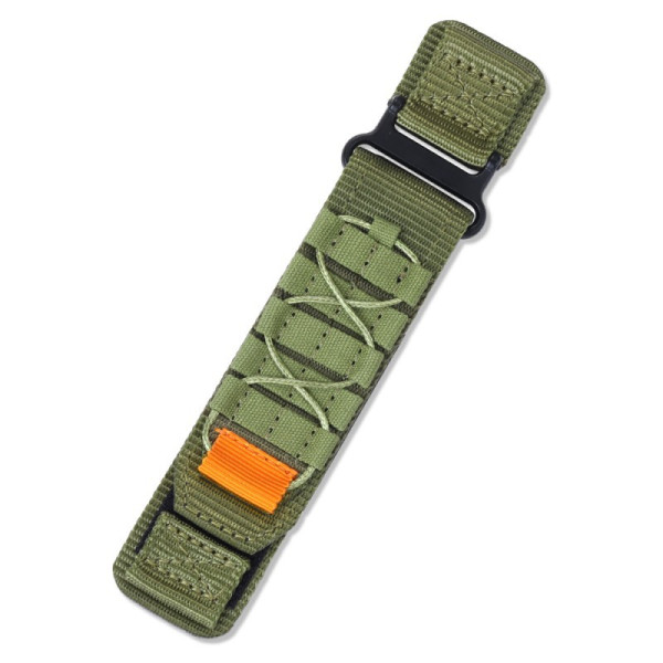 Ремінець для годинника Nylon Tactic Army Green 22 мм