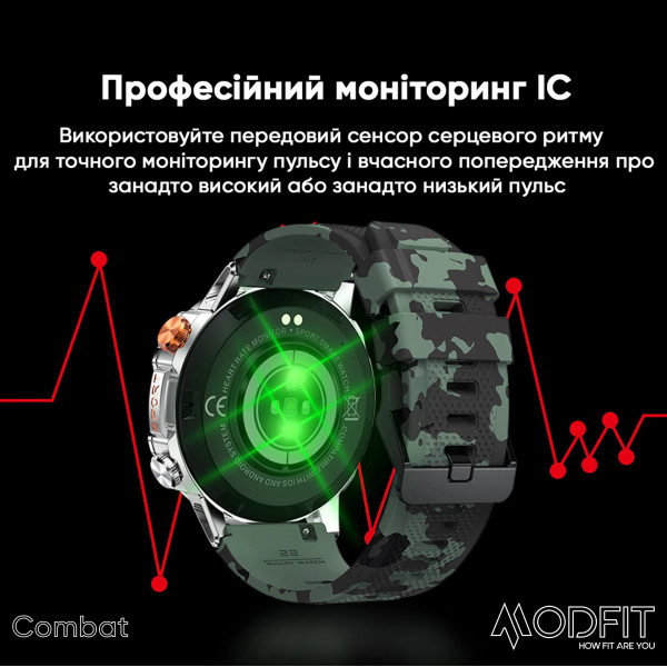 Умные часы Modfit Combat All Black