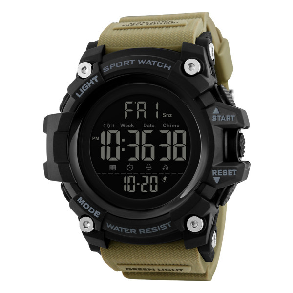 Skmei 1384 Black-Military Wrisband