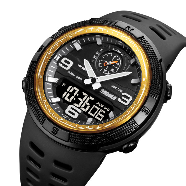 Skmei 1655GDBK Gold-Black