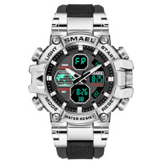 Smael 8027 Silver-Black
