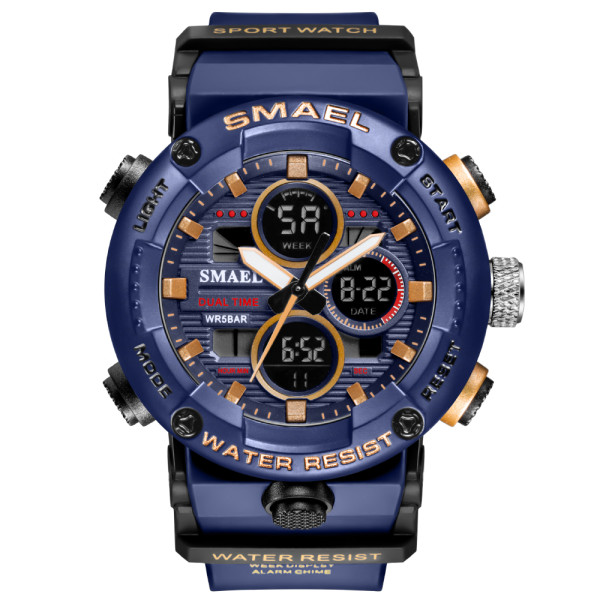 Smael 8038 Blue-Black, 1131-0027, Smael