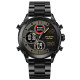 Годинник наручний Patriot 017 Ваше Лого All Black Steel