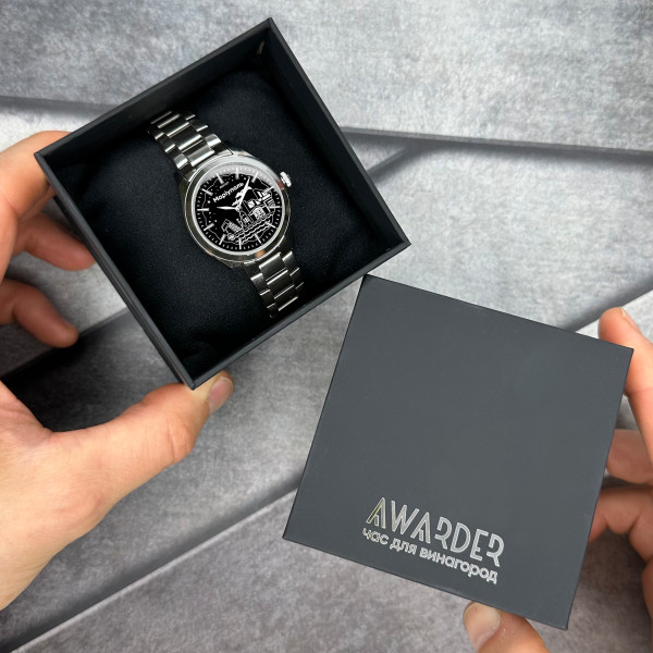 Жіночий годинник Awarder 035 Маріуполь II Silver-Black