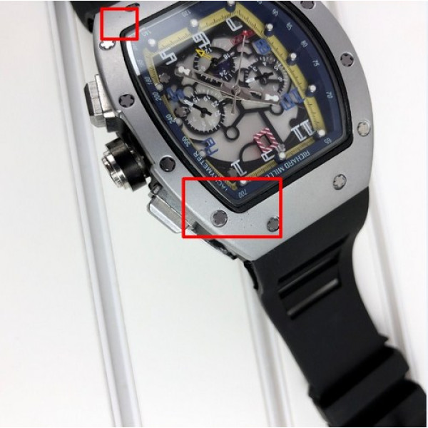 Richard Mille Automatic Silver-Black