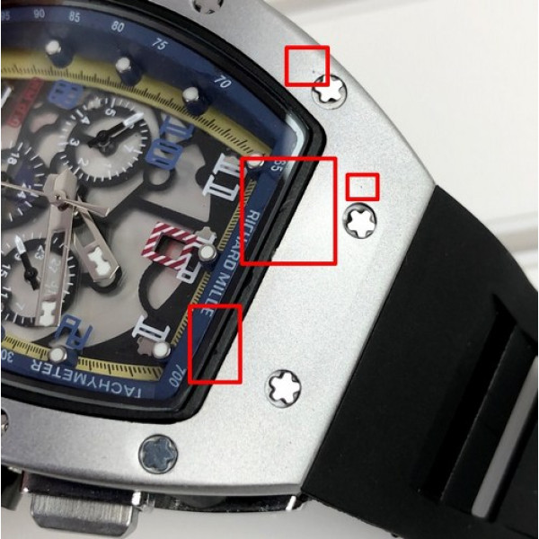 Richard Mille Automatic Silver-Black