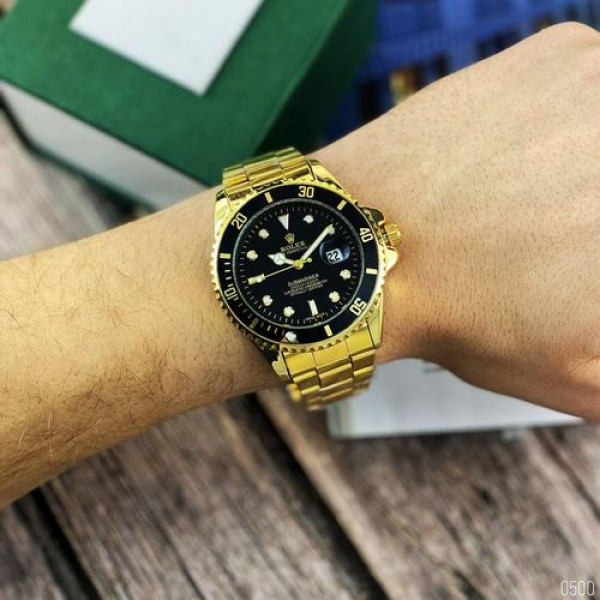 Rolex Submariner 2128 Gold-Black