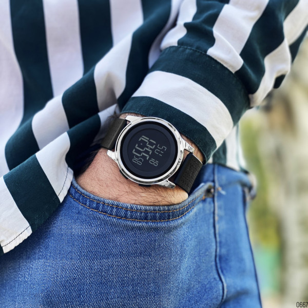Skmei 1502 Black-Silver