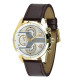Guardo B01318-5 Dark  Brown-Gold-White, 1034-0233, Guardo